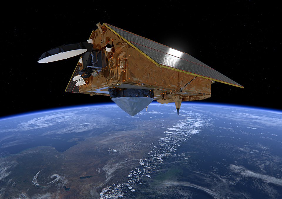 Copernicus Sentinel-6 sobre los Andes