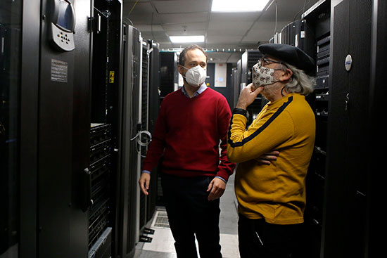 Ginés Guerrero y Jaime San Martín