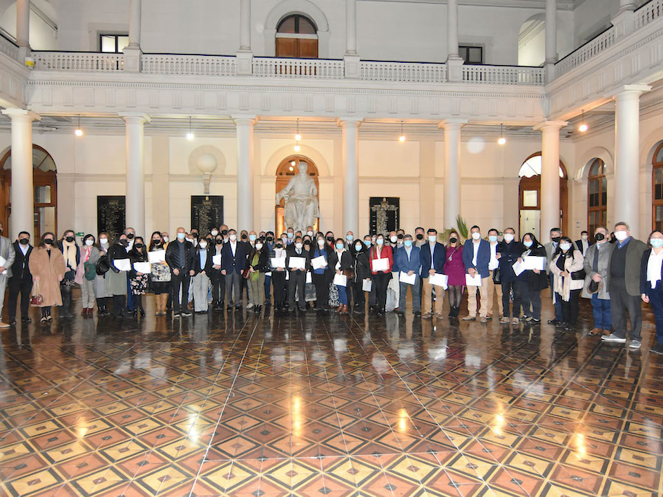 Docentes Inacap se certifican en diplomado U. de Chile