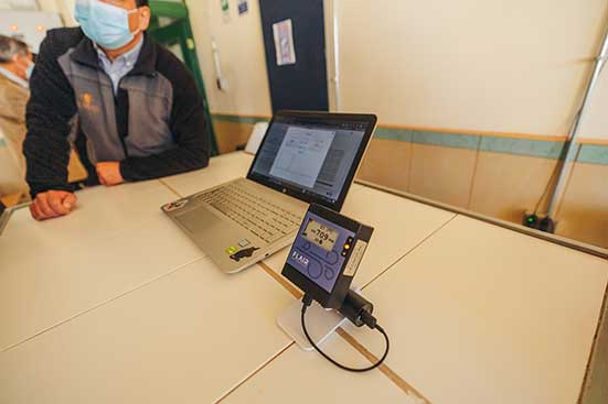 Dispositivo de Flair en colegio Don Bosco de Calama.