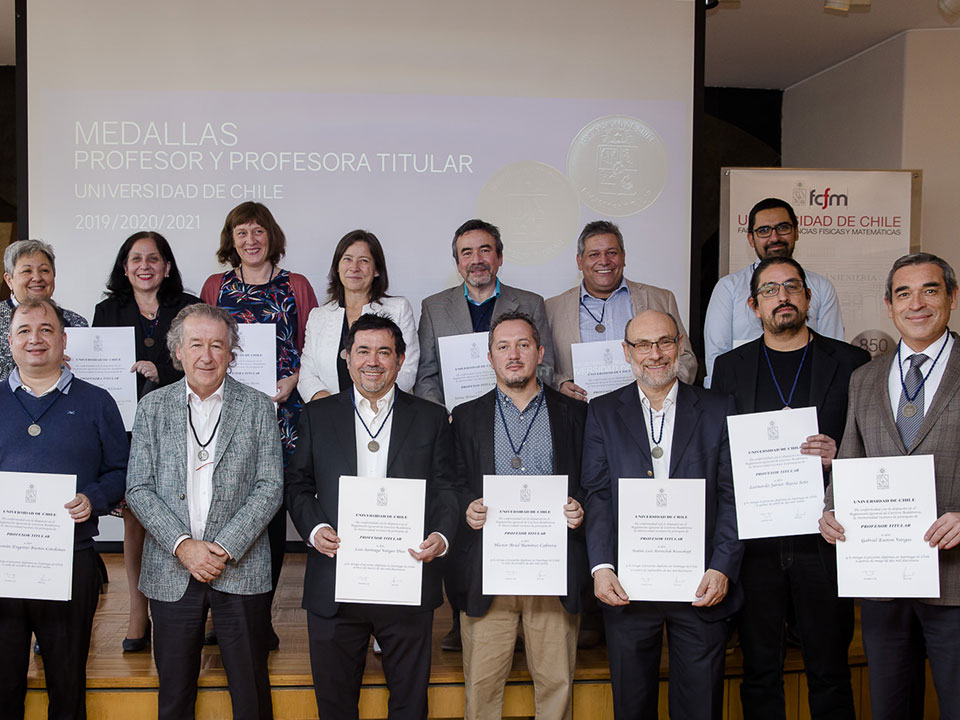 Profesores titulares FCFM 2019-2021