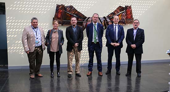 Delegación europea visita el CMM