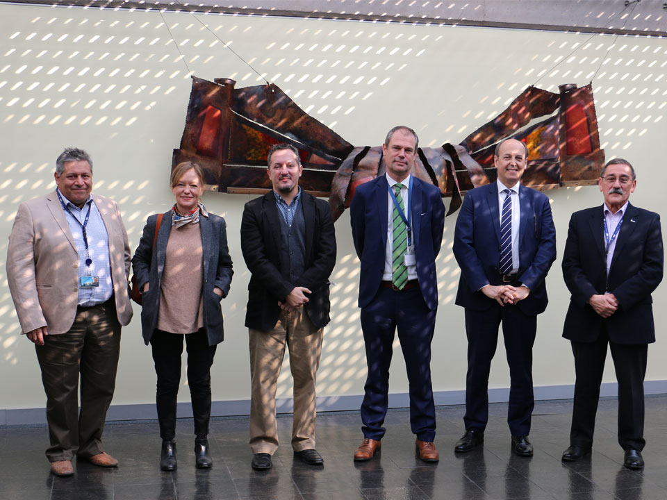 Delegación europea visita el CMM