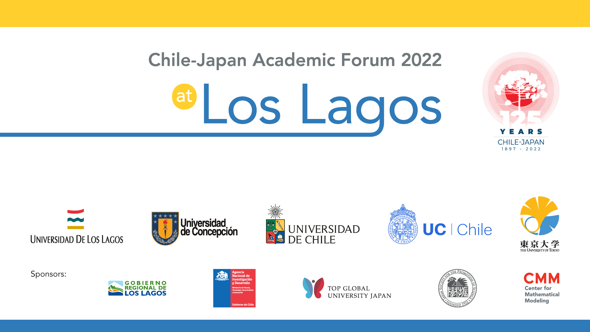 Chile-Japan Academic Forum 2022 at Los Lagos