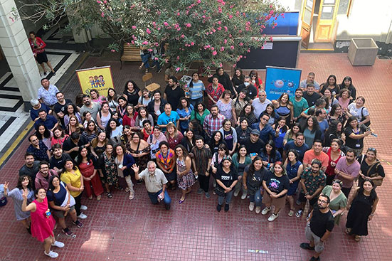 Docentes de la comuna de Santiago participan en talleres de verano ARPA 2023.