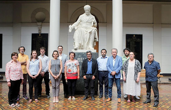 Visita CNRS a la Universidad de Chile