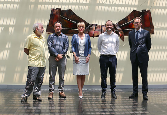 Visita Carme Artigas al CMM y NLHPC