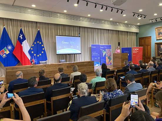 Ceremonia de lanzamiento de Centro Regional Copernicus